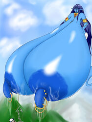 female genie hyper hyper_breasts magi:_the_labyrinth_of_magic paimon tagme