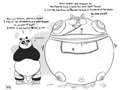 2015 balls bear bed belly black_and_white bound cum dreamworks flaccid forced foreskin hyper inflation ink kung_fu_panda leaking long_foreskin male_only mammal master_shifu monochrome navel orgasm overweight panda paws penis po red_panda robe sex shaded size_difference spherical_inflation starfig sunken_head sunken_limbs text uncircumcised uncut unretracted_foreskin weight_gain