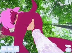 animated ass cum cum_in_pussy dildo female furry gif horsecock low_res sonia_the_hedgehog sonic_(series) sonic_underground tagme