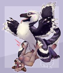 anthro anthro_on_feral anthro_penetrating anthro_penetrating_feral atomic52 cowgirl_position cyclone_(zotz) dasyuromorph dinosaur dromaeosaurid duo feathered_dinosaur feathered_scalie feathers female female_feral female_on_top feral feral_penetrated from_front_position hi_res interspecies larger_feral male male/female mammal marsupial on_bottom on_top penetration prehistoric_species recently_extinct_species reptile saurischian scalie sex sharp_teeth size_difference tail teeth theropod thylacine thylus vaginal_penetration zoophilia