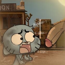 brutal_rape crying_with_eyes_open penis_in_ass screaming_in_agony crying_rape_victim cub gumball_watterson the_amazing_world_of_gumball