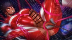 1boy abs anus anus_peek ass_visible_through_thighs balls balls_torture bara beard beefy biceps big_areola big_balls big_penis black_hair blue_eyes blurry_background blush bodysuit breasts bruise bruised_balls censor_bar censored censored_penis clenched_teeth curved_penis daddy dilf dutch_angle emphasis_lines erect_nipples erection exposed exposed_penis foreskin frenulum frown gay hands_behind_back hero heroine_in_trouble hi_res hitting hitting_balls huge_cock humiliation hunk male male_breasts male_only male_ryona manly mature_male moobs muscles muscular muscular_arms muscular_ass muscular_legs muscular_male muscular_thighs navel nipples_visible_through_clothing offscreen_character oppai original original_character pecs penis penis_bigger_than_head perineum pointless_censoring pulling pulling_balls quadriceps restrained restrained_arms restrained_legs retracted_foreskin rope rope_bondage short_hair sideburns six_pack spread_legs suspended suspended_in_midair suspension_bondage sweat sweatdrop tarutanite thick_eyebrows thick_legs thick_penis thick_thighs tied tied_balls tied_up tight_clothing torn_clothes torture tough_guy tremble_spikes trembling veiny_penis whip whip_marks whipping wince yaoi