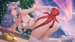 1girls after_masturbation after_vaginal ai_generated alcohol all_fours asking_for_it asking_for_sex beautiful beautiful_female beautiful_girl black_thong blue_eyes brown_hair brunette_female brunette_hair cat_ears catgirl christmas christmas_clothing christmas_decorations christmas_lights christmas_ornaments christmas_outfit christmas_present christmas_tree city city_background city_lights cityscape comfy condom_wrapper cum cum_on_breasts cum_on_thighs d.va dark_blue_eyes female fishnets imminent_masturbation indoors long_hair medium_breasts mirresex night night_sky on_knees overwatch presents pretty pretty_face pretty_girl see-through_clothing surrounded_by_christmas_presents tag_panic wavy_hair white_stockings white_thighhighs wish_that_was_me wrong_tags