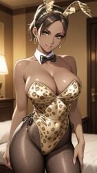 sheva alomar from capcom by lia the busty redhead