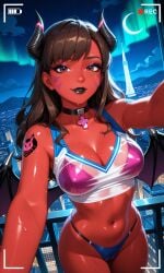 1girls after_masturbation after_vaginal ai_generated alcohol all_fours asking_for_it asking_for_sex beautiful beautiful_female beautiful_girl black_thong blue_eyes brown_hair brunette_female brunette_hair cat_ears catgirl christmas christmas_clothing christmas_decorations christmas_lights christmas_ornaments christmas_outfit christmas_present christmas_tree city city_background city_lights cityscape comfy condom_wrapper cum cum_on_breasts cum_on_thighs d.va dark_blue_eyes female fishnets imminent_masturbation indoors long_hair medium_breasts mirresex night night_sky on_knees overwatch presents pretty pretty_face pretty_girl see-through_clothing surrounded_by_christmas_presents tag_panic wavy_hair white_stockings white_thighhighs wish_that_was_me wrong_tags