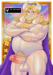 asgore dreemurr from deltarune by jirux