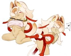 anal blush busty chest_wraps cookie cookie_run cookie_run_kingdom cum_in_ass cumming do_not_repost edit edited exposed_pussy female female_edit female_focus fox fox_ears genderswap_(mtf) heart_symbol hyeon47 large_breasts manju_cookie rule_63 smoking_pipe tied_up underboob