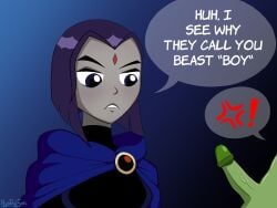 beast boy from teen titans by hyoreisan