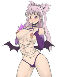 brandish breasts demon_girl demon_wings lingerie succubus succubus_wings tagme twiska white_background