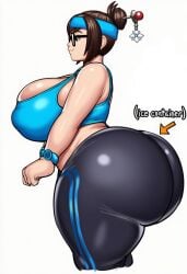 ai_generated ass big_ass big_breasts big_butt booty brown_hair chubby chubby_female clueless curvaceous curvy curvy_body curvy_female curvy_figure curvy_hips dumptruck_ass dumptruck_butt evil_container gigantic_ass gigantic_breasts hips huge_ass huge_breasts huge_butt large_ass large_breasts large_butt lubbasdump mei_(overwatch) overwatch thick_ass thick_thighs wide_hips wide_thighs