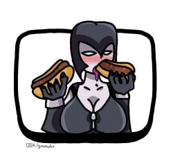 night witch (clash of clans) from clash (series) by kilgoreta