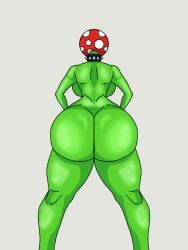 piranha plant from mario (series) by exileraptor art