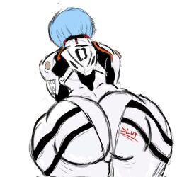rei ayanami from neon genesis evangelion