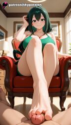 asui tsuyu from boku no hero academia by skypassion