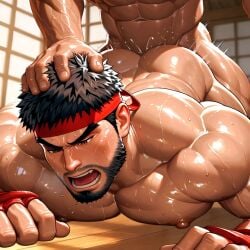 ryu (street fighter) from street fighter by baragxn