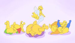 6+boys 6boys anus ass balls flying frumples full_body grey_background kneeling koopa koopa_troopa lying male male_only mario_(series) multiple_boys nintendo on_back on_side paratroopa penis presenting scalie seiza simple_background spread_ass stockings wings