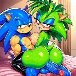 ai_generated anus ass ass_focus ass_up big_breasts big_penis blue_body breasts brother_and_sister brother_and_sisters female from_behind imminent_sex incest incest_(lore) indoors magenta_fur male male/female manic_the_hedgehog manique_the_hedgehog penis pink_hair pussy sex sex_from_behind sibling_romance siblings siblings_with_benefits sonic_(series) sonic_the_hedgehog sonic_the_hedgehog_(series) sonic_underground straight veiny_penis