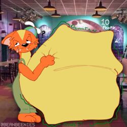 absurd_res anthro anthro_only arm_up arrow artist_logo artist_name beanbeenies belly belly_bulge big_belly cartoon chair churning cleavage clothed clothing digested digestion digestion_noises digital_drawing_(artwork) digital_media_(artwork) fanart fatal_vore feet feet_together female female_pred female_prey hand_on_belly hat headwear hi_res huge_belly lights line_art looking_at_viewer male male_pred male_prey mass_vore massive_belly multiple_females multiple_preds multiple_prey mustelid musteline orange_fur overalls partially_clothed predator/prey prey question_mark ripped_clothing smile standing stomach stomach_bulge stomach_noises symbol teeth teeth_clenched text true_musteline vore watermark weasel whiskers willy_the_weasel willys_wonderland