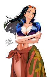 nico robin from one piece by goldenfoxx