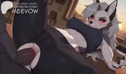 1boy 1girls ai_generated anal anal_access anal_insertion anal_object_insertion anal_only anal_only_pants anal_sex animal_ears anus ass ass_bigger_than_head ass_cleavage ass_crack ass_focus asshole big_ass big_butt big_thighs black_nails black_pants blush breasts butt_crack butt_focus buttocks clothed_sex covered_nipples cup curvy curvy_body curvy_female curvy_figure detailed_background ear_piercing earrings female female_focus furry furry_breasts furry_ears furry_female furry_only furry_tail furry_with_non-furry genitals grey_hair helluva_boss hind_legs holding holding_cup interspecies jewelry juicy_ass juicy_butt juicy_pussy large_ass large_breasts large_butt large_thighs legs long_hair looking_at_viewer loona_(helluva_boss) lying male_penetrating_female meevow navel on_back pants penis piercing plump_labia pussy red_eyes seductive sex snout solo_focus sports_bra spread_legs straight tagme thicc thicc_thighs thick thick_ass thick_butt thick_hips thick_legs thick_thighs torn_clothes uncensored vagina vaginal_penetration video vulva wolf_ears wolf_girl yiff
