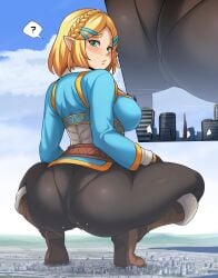 princess zelda from tears of the kingdom by anybrody