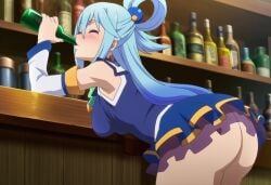 aqua (konosuba) from kono subarashii sekai ni shukufuku wo! by sira ai