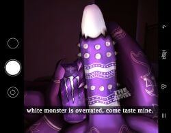 ultra violet (lewddemon69) from monster energy