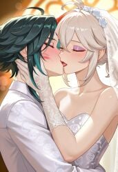 kaedehara kazuha from genshin impact by neronaai