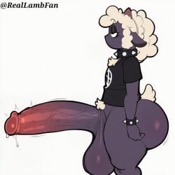 goth lamb (reallambfan) from cult of the lamb by reallambfan