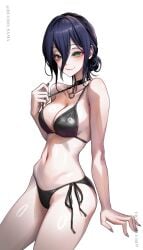 1girls 2d 2d_(artwork) 2d_artwork almost_naked almost_nude alternate_version_at_source alternate_version_available arm_support average_breasts bare_arms bare_belly bare_chest bare_hands bare_hips bare_legs bare_midriff bare_navel bare_shoulders bare_skin bare_thighs belly belly_button bikini bikini_bottom bikini_only bikini_top black-haired_female black_bikini black_bikini_bottom black_bikini_top black_choker black_fingernails black_hair black_nail_polish black_nails black_swimsuit black_swimwear breasts bucho_sama busty busty_female busty_girl busty_teen chainsaw_man choker cleavage closed_mouth_smile collarbone detonator digital digital_art digital_drawing digital_drawing_(artwork) digital_media digital_media_(artwork) exposed_arms exposed_belly exposed_chest exposed_hips exposed_legs exposed_midriff exposed_navel exposed_shoulders exposed_skin exposed_thighs eyebrows_visible_through_hair female female_focus female_only fingernails fingers green-eyed_female green_eyes grenade_pin groin hair_between_eyes hair_bun halterneck high_resolution highres hip_dips lean_figure looking_at_viewer medium_breasts midriff more_at_source mostly_nude nail_polish nails naked naked_female naked_woman narrow_waist navel nearly_nude nude nude_female nudity practically_nude reze_(chainsaw_man) shiny_breasts shiny_hair shiny_legs shiny_shoulders shiny_skin shiny_thighs short_hair shoulders side-tie_bikini simple_background slender_body slender_waist slim_waist smile smiley_face smiling smiling_at_viewer solo strap_pull string_bikini swimsuit swimwear teenage_tits thighs upper_body white_background