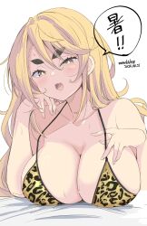 short eyebrow blonde girl (kichihachi) from original by kichihachi