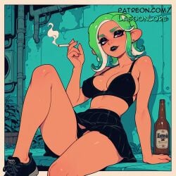octoling from nintendo by lagoonlore