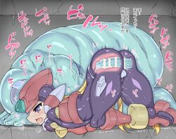 big_butt censored clothing_skin femboy girly mega_man mega_man_zero rainbow_devil small_penis zero_(mega_man) ziz