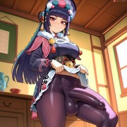 yun jin (genshin impact) from genshin impact by quetzy