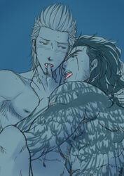 2boys final_fantasy final_fantasy_xv gay gladiolus_amicitia ignis_scientia male male/male male_only thrust yaoi
