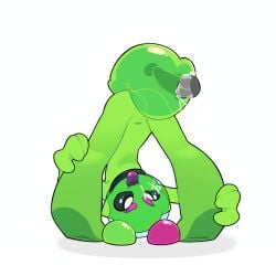 ahegao alien alien_humanoid ambiguous_gender antennae_(anatomy) anthro bodily_fluids butt butt_focus cum cum_drip cum_inside cum_on_face cum_on_own_penis cum_on_penis cum_on_self cum_on_tail cum_splatter cumshot deep_penetration dripping ejaculation erection flat_chested flexible genital_fluids genitals green_body green_skin humanoid leaking_cum looking_pleasured lying nude open_mouth penetration penis sex sploot_(unknownspy) tail tail_fetish tail_genitals tail_vulva tailjob tongue tongue_out translucent_body unknownspy unusual_anatomy unusual_genitalia_placement unusual_tail unusual_vulva_placement vulva x-ray