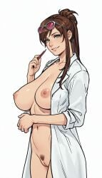 ai_generated female long_hair nude pubic_hair