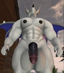 1boy balls big_ass big_penis black_nipples bubble_butt ferialexonar furry huge_ass huge_cock male muscular muscular_male navel nipples nude penis tagme thick_thighs wide_hips