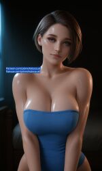 3d 3d_(artwork) 3d_artwork artwork artwork_(digital) boobs hot jill_valentine patreon porn resident_evil resident_evil_3 sexy whore