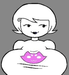 1girls 2026 barely_contained barely_contained_breasts big_breasts black_eyes breasts female female_focus female_only homestuck huge_breasts light-skinned_female light_skin lips looking_sideways pale-skinned_female pale_skin purple_lipstick roxy roxy_lalonde short_hair sideways sideways_glance solo solo_female solo_focus tight_clothes tight_clothing tight_shirt white_skin white_skinned_female zestfreak