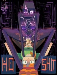 2futas alex_(minecraft) anal anal_penetration anal_sex angry_expression angry_face big_balls big_breasts big_penis cum_in_ass cum_inside cum_on_body cum_on_breasts cum_on_face enderman excessive_cum excited futa_on_futa futadom futanari hard_nipples hard_sex makoda messy minecraft rough_sex sweat