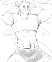 1boy activision bara bulge bulge_down_leg bulge_in_underwear bulge_through_clothing bulge_through_underwear bulge_under_clothes bulge_under_clothing call_of_duty cod gay infinity_ward konig male_only sniper_veil underwear underwear_bulge yaoi