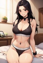 ai_generated belly_piercing calvin_klein han_seungah manhwa underwear