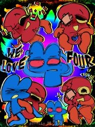 battle_for_dream_island bfdi confused disoriented drugs dubious_consent four_(bfb) illusion object_show object_shows osc plug_(sex_toy) plugged pussy pussy_juice pussy_juice_drip scissoring sex sex_toy sex_toy_insertion sonia0_90 suggestive suggestive_look three_(bfdi) tpot tribadism vagina wet xfohv