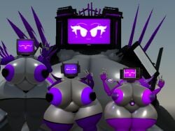 4girls big_ass big_breasts chubby_female dark_tv_man_(skibidi_toilet) large_tv_woman rojo84 rojo_parasito skibidi_toilet titan_tv_woman_(skibidi_toilet) tv_mommy tv_woman_(skibidi_toilet)