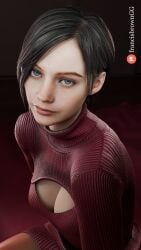 1girls 3d ada_wong_(cosplay) big_ass big_breasts big_thighs breasts bust busty capcom claire_redfield curvaceous curvy curvy_figure female francis_brown hips huge_ass huge_breasts large_ass large_breasts light-skinned_female light_skin mature mature_female resident_evil resident_evil_2 slim_waist thick thick_hips thick_legs thick_thighs thighs voluptuous waist wide_hips