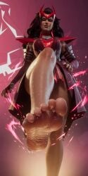 ai_generated barefeet barefoot feet feet_fetish feet_focus feet_up foot_fetish foot_focus foot_play marvel_rivals mindfuck scarlet_witch scarlet_witch_(marvel_rivals) seductive seductive_look wanda wanda_maximoff witch