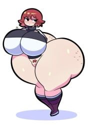 ass buttcheeks double_drownz female freckles_on_ass kim_pine red_hair scott_pilgrim tagme