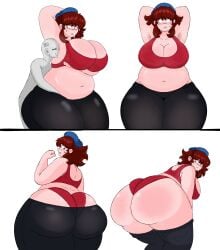 1girls anon armpit armpit_fetish armpits arms_behind_head arms_up ass ass_focus auburn_hair bbw big_ass big_butt blush chubby chubby_belly chubby_female comic dumb_girl fat_ass female female_focus flustered french friday_night_funkin friday_night_funkin_mod girlfriend_(friday_night_funkin) hips_wider_than_shoulders holding_breast huge_breasts hyper_thighs looking_back massacre_girlfriend_(friday_night_funkin) millie_(mistful_crimson_morning) mistful_crimson_morning musk musk_clouds musky musky_armpit nervous_sweat pulling_up_pants reluctant rockeater69_(artist) self_upload sniffing_armpit sweat sweaty sweaty_ass sweaty_body thick_ass thick_thighs thunder_thighs tight_clothing voluptuous voluptuous_female warm wide_hips y/n