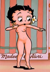 ai_generated betty_boop nipples nude pussy small_breasts thighs